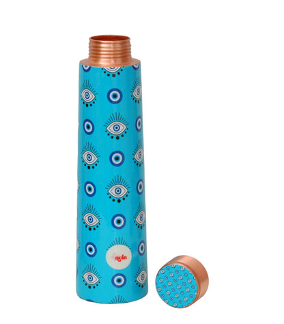 Eyes- evil Nola Copper Water Bottle 1000ml with 2 glasses